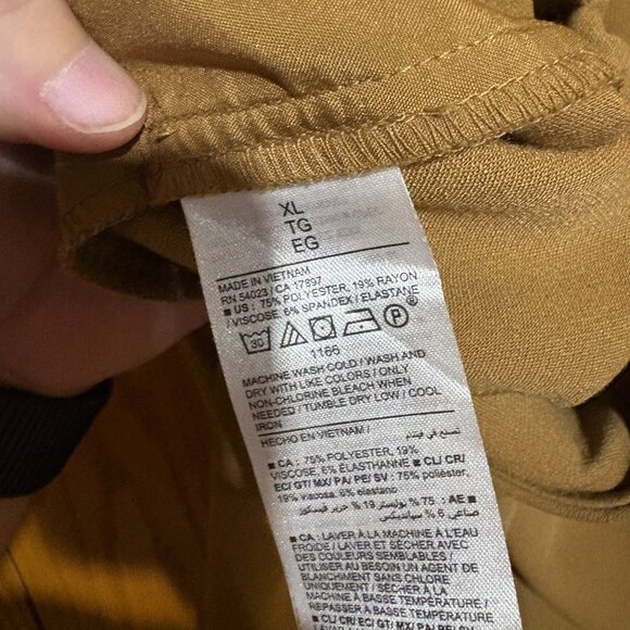 Old Navy extra high rise taylor straight trouser in clifftop size XL - Picture 5 of 6